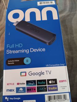 Hi I have a onn streaming  device