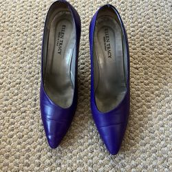 Ellen Tracy Purple Heels 10