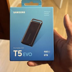 Samsung T5 Evo 8 TB portable SSD