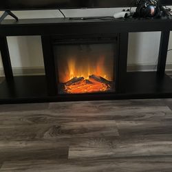 Tv Stand With Fireplace 