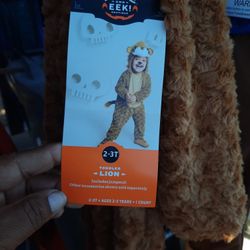 Lion Costume 2T-3T 