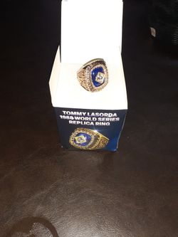 Tommy lasorda 1988 World Series Ring