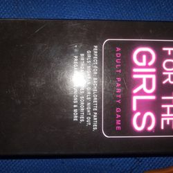For The Girls Party Game Adult
