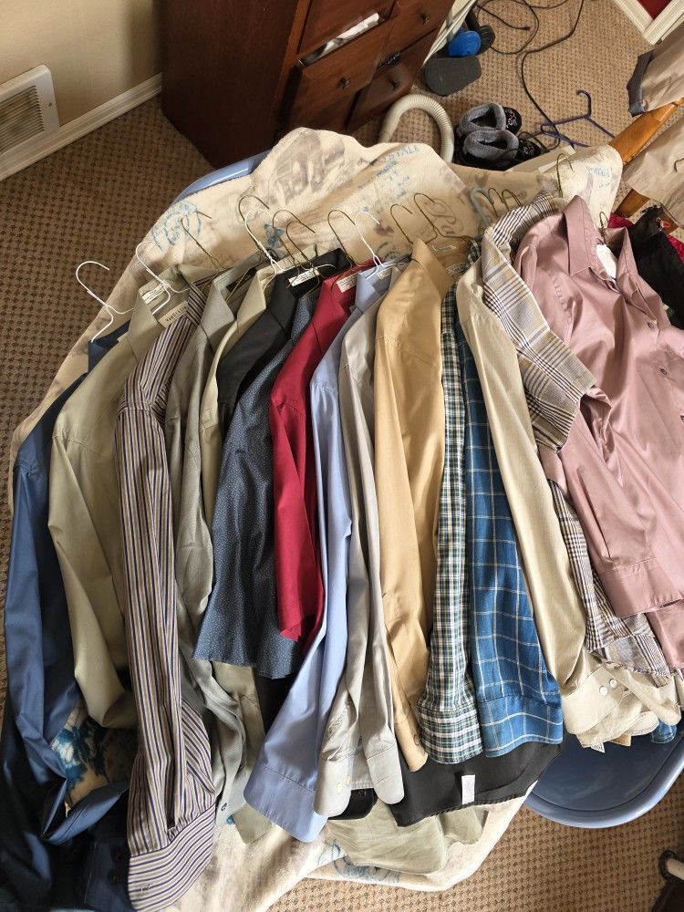 Mens Shirts 16 1/2 32/33