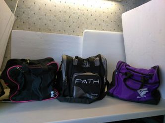 BOWLING BALL BAGS. READ DETAILS