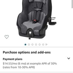 Evenflo car seat