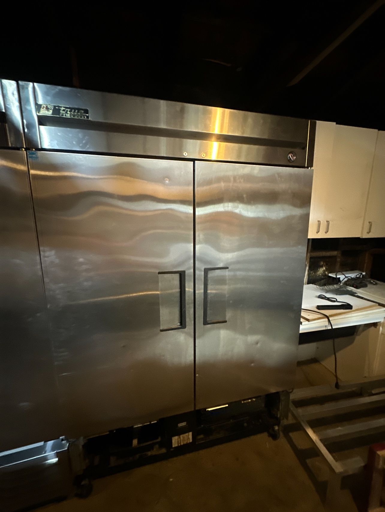 Two Section Reach in Freezer