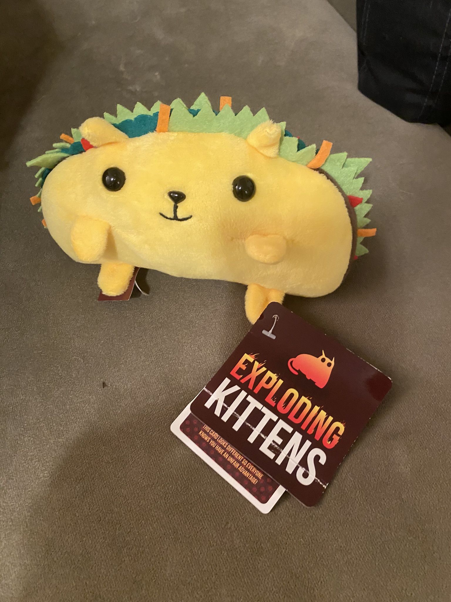 Exploding Kittens Taco Cat Plush