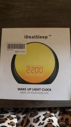 iDealSleep Wake-Up Light Clock