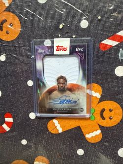 Topps UFC Gautier Ateba Auto Relic RC /75