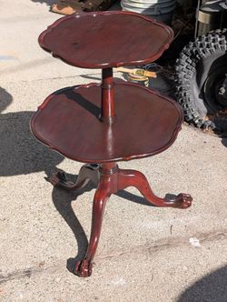 Two Tiered Victorian Side Table