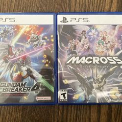 MACROSS SHOOTING INSIGHT Gundam Breaker 4 Mecha Shooter Space Game Ps5