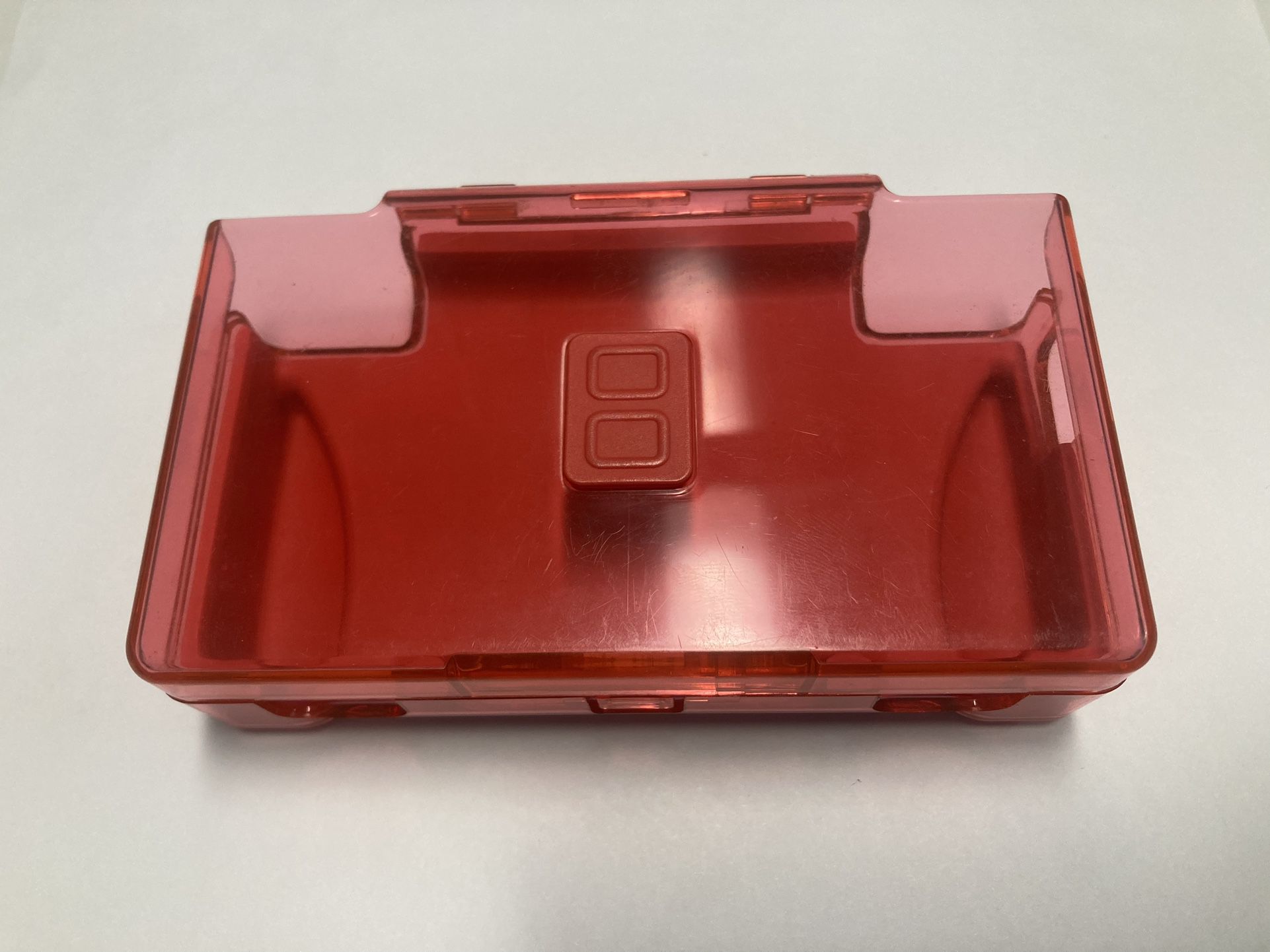 DS Lite Case / Grip - Translucent Red