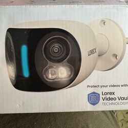 Lorex security camera,dual-lens Wi-Fi outdoor camera (Model W891UA-Z)