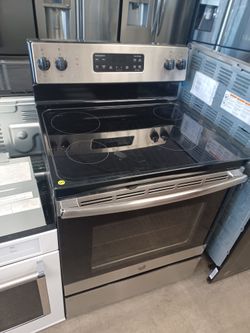 LG STAINLESS STEEL GLASSTOP OVEN/RANGE