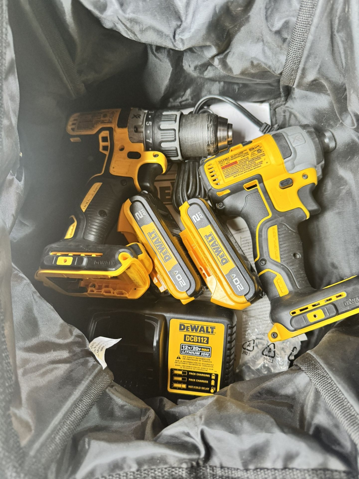 De Walt Impact & Drill Kit Brushless