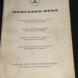 1950 MB Service station list Africa America Asia and Australia