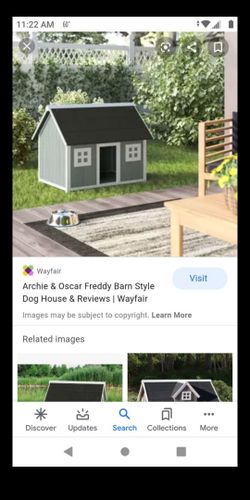 If anyone has a free dog house let me know please