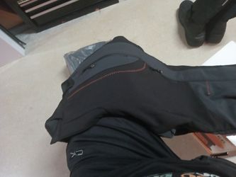 Snow Pants Reinforced Seat and Knees, with Belt, Size 32x34, Made of Teflon and Polyester Fleece fabric, as New, each $20