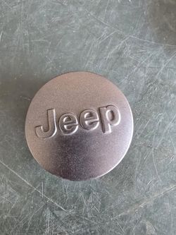 Jeep Center Cap Charcoal Gray 1