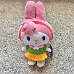 SONIC x HELLO KITTY AMY X MY MELODY DELUXE PLUSH 2016- Toynami