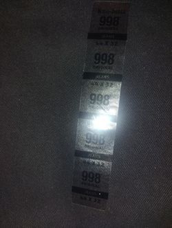 Brand New 44 X 32 Black Men Jeans
