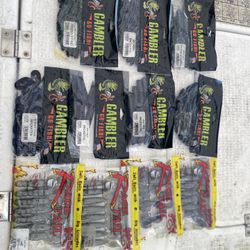 Rage Tail Craw, and Gambler Creature Baits