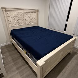 Queen bed frame