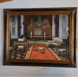 Springhall Oil Painting