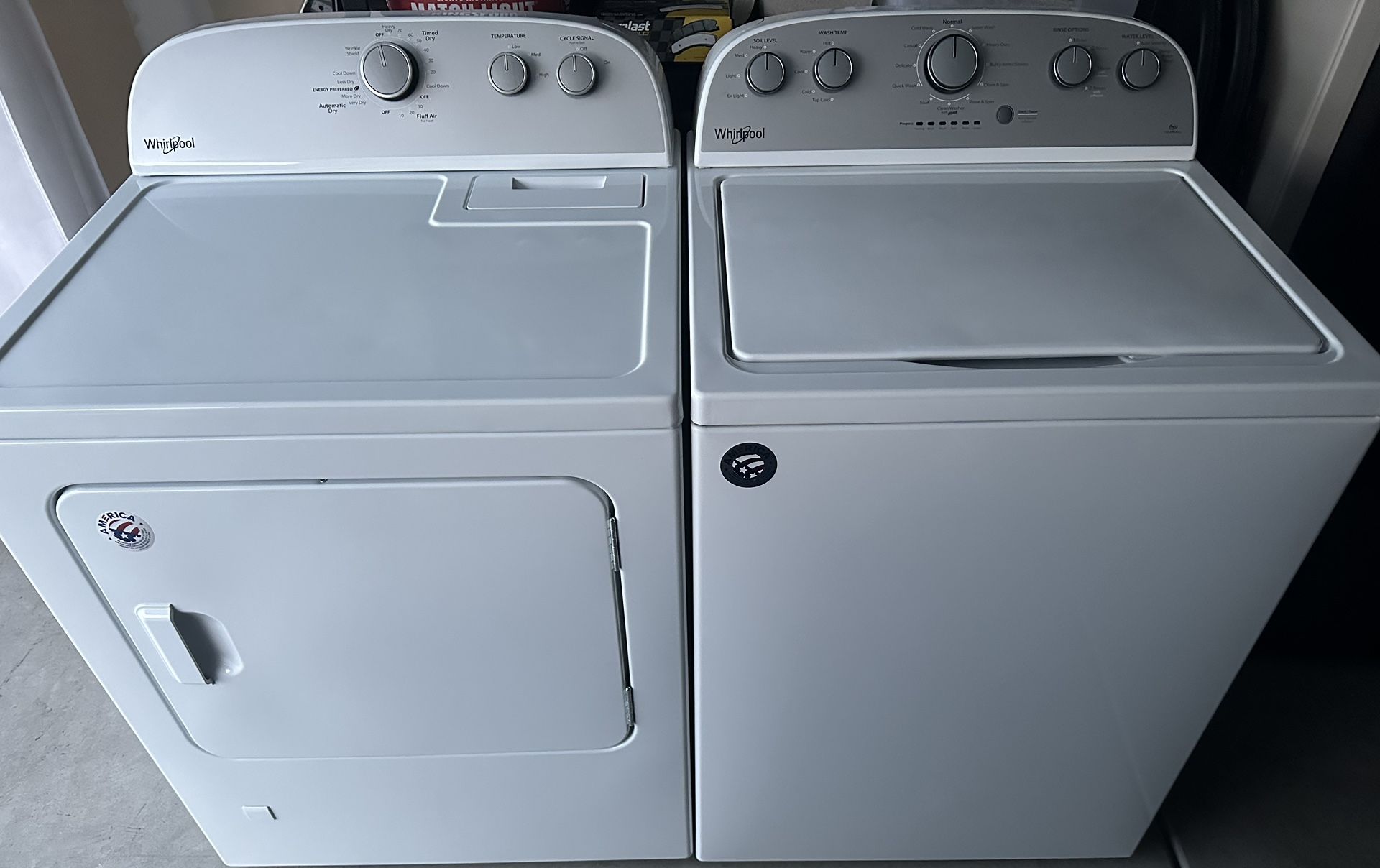 Whirlpool Washer And Dryer