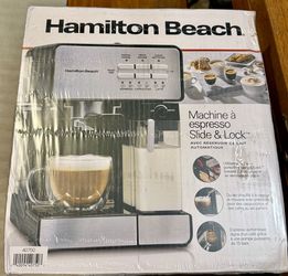 Hamilton Beach Espresso, Cappuccino & Latte Machine (40750) - NEW, UNUSED and STILL SEALED