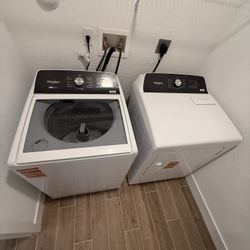 Whirlpool Washer and Dryer NEW