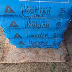 Preblended mortar