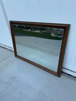Bevel Glass Antique Mirror