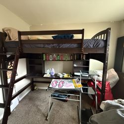 Bunk Bed With Desk