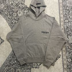 Essential Hoodie Dark Oatmeal 