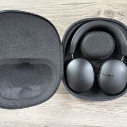 Sonos Ace - Black - Wireless Over Ear Headphones With Noise Cancellation - EUC