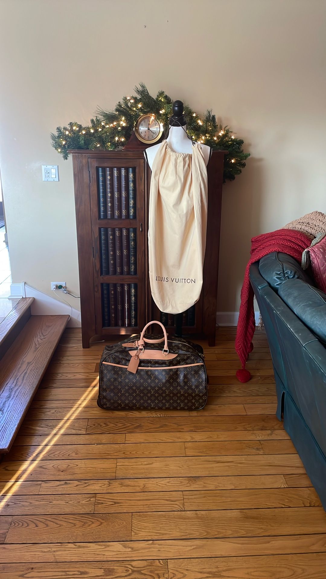 Louis Vuitton Roll Away Duffle Bag With Pop Handle