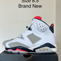 Jordan 6 Retro Tinker Size 8.5 BRAND NEW (B Grade)