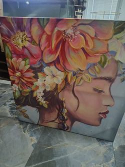 Hand painted canvass