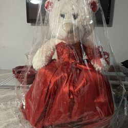 Red Quinceañera Bear 