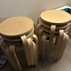 Stackable Stools (8) 