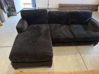 Black couch for sale