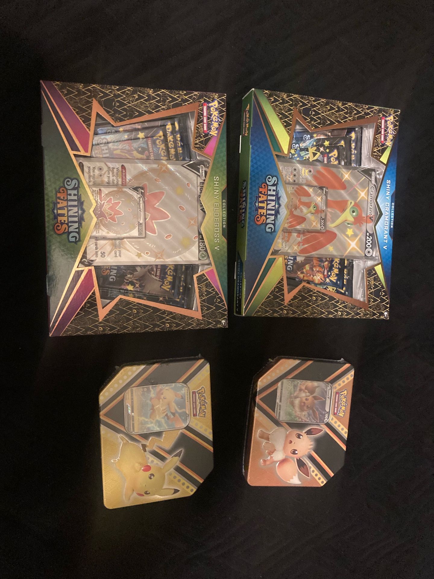 Shining Fates Box And Pokémon Tins
