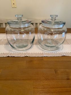 Large glass jars