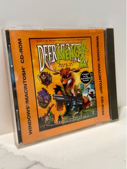 Deer Avenger 2 Deer in the City PC CD-ROM Game Windows Mac Complete