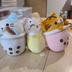 Takashoji Cats With Tags New One In Middle NO Tag Price For All 