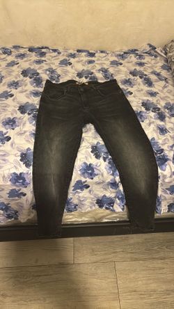 Purple jeans
