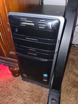 HP Pavilion Desktop PC Setup / Bundle (AMD A8 Quad-Core / Samsung Monitor)