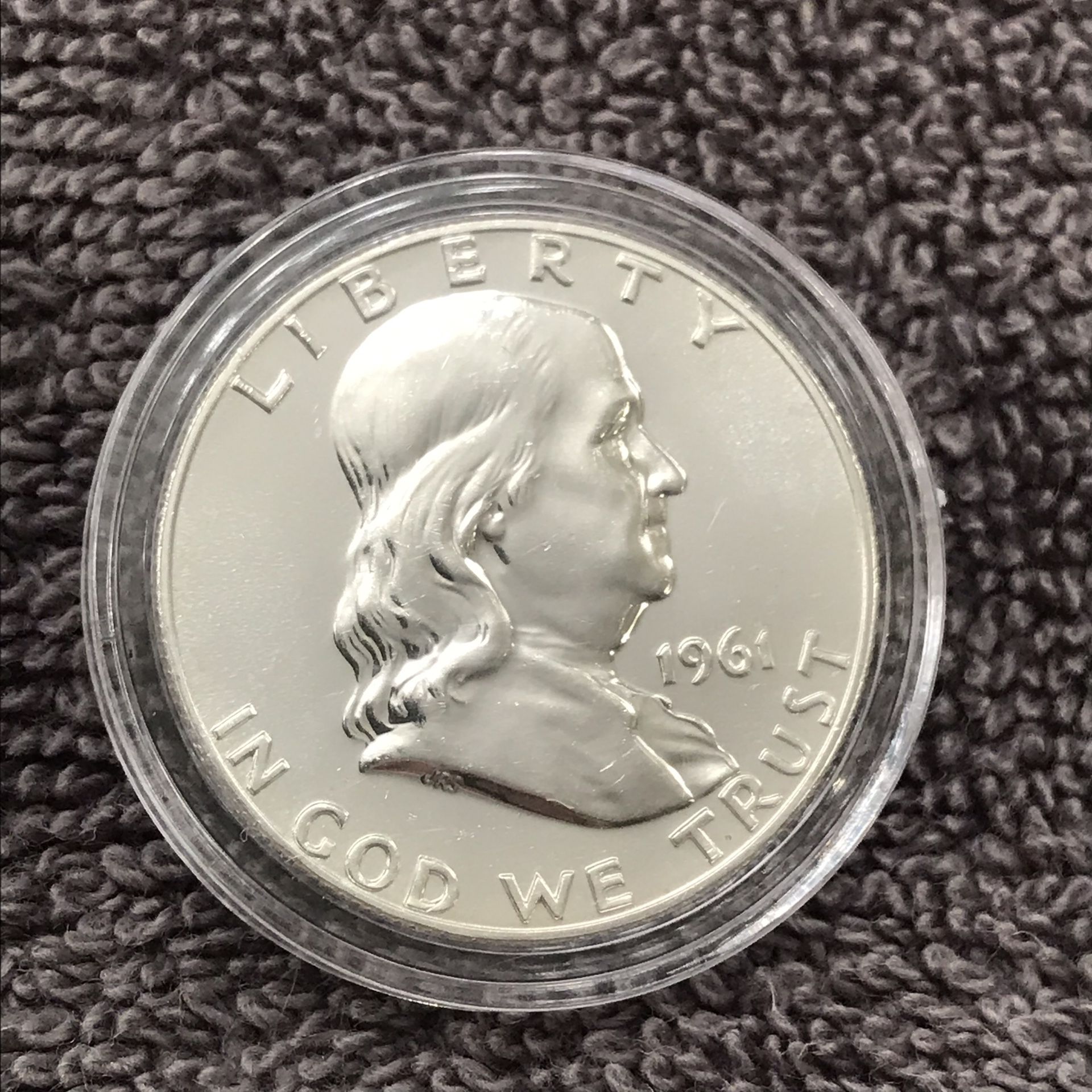 1961 Proof Benjamin Franklin